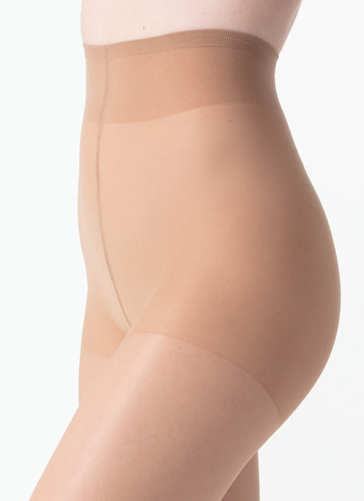 5er-PACK: Antistatische Strumpfhosen | nadotec JISKRY | 17 DEN beige
