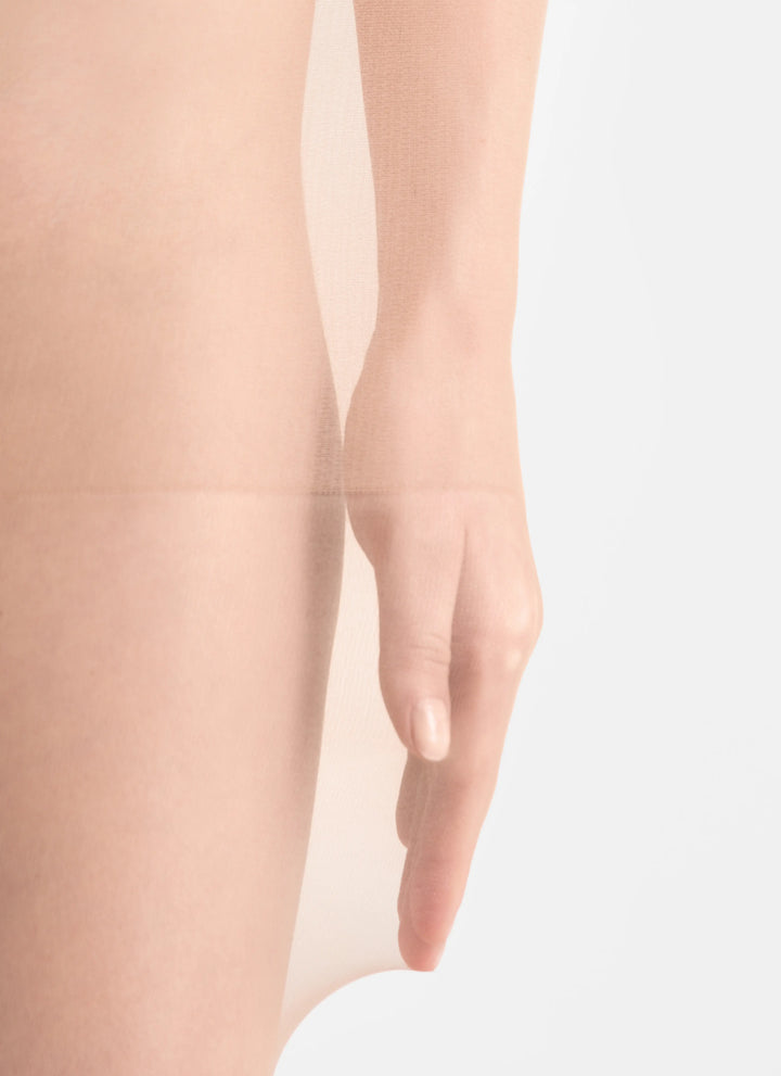 5er-PACK: Antistatische Strumpfhosen | nadotec JISKRY | 17 DEN beige