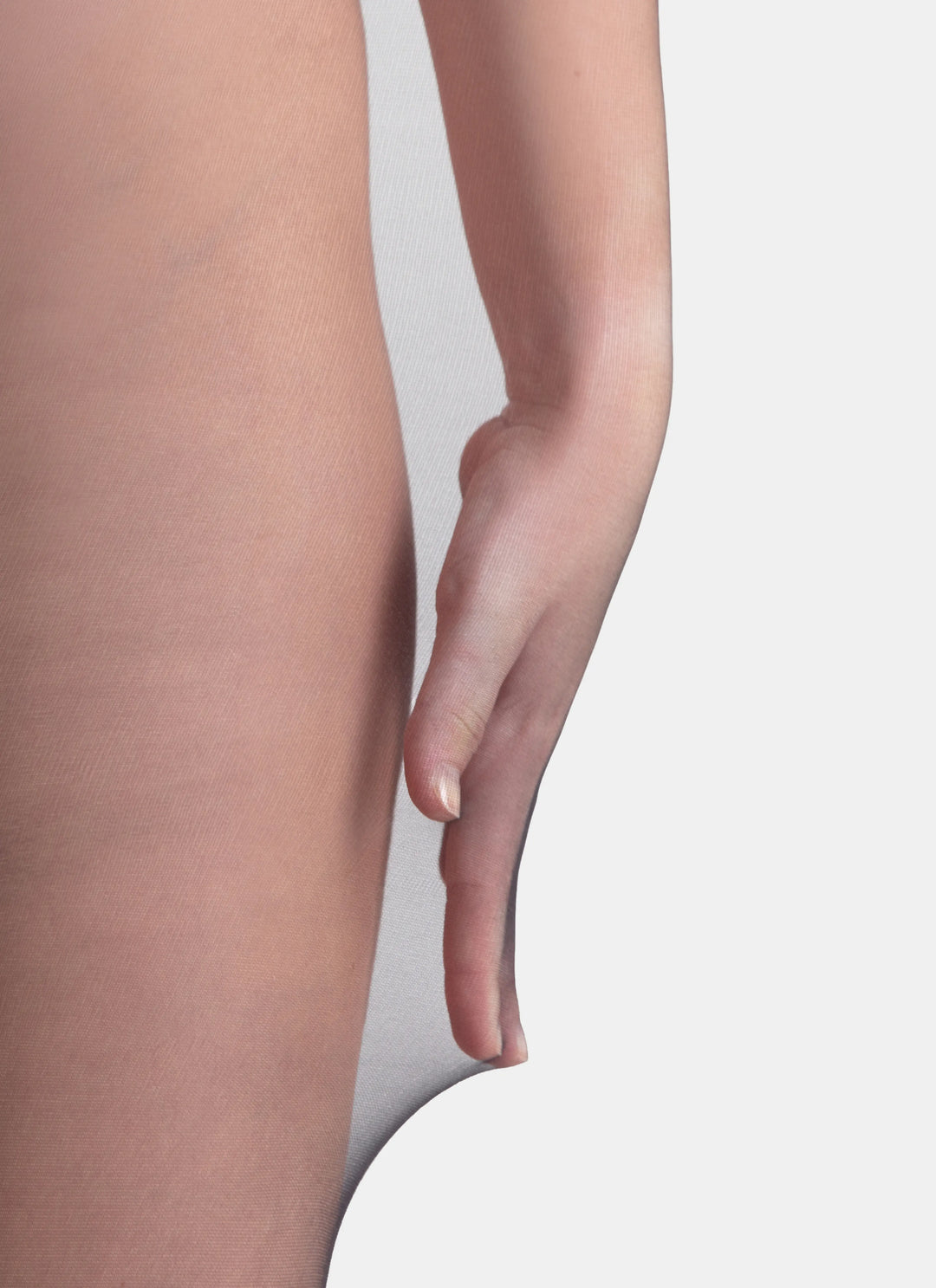 Strumpfhosen mit Spitzenbund | nadotec KRÁSY | 30 DEN schwarz