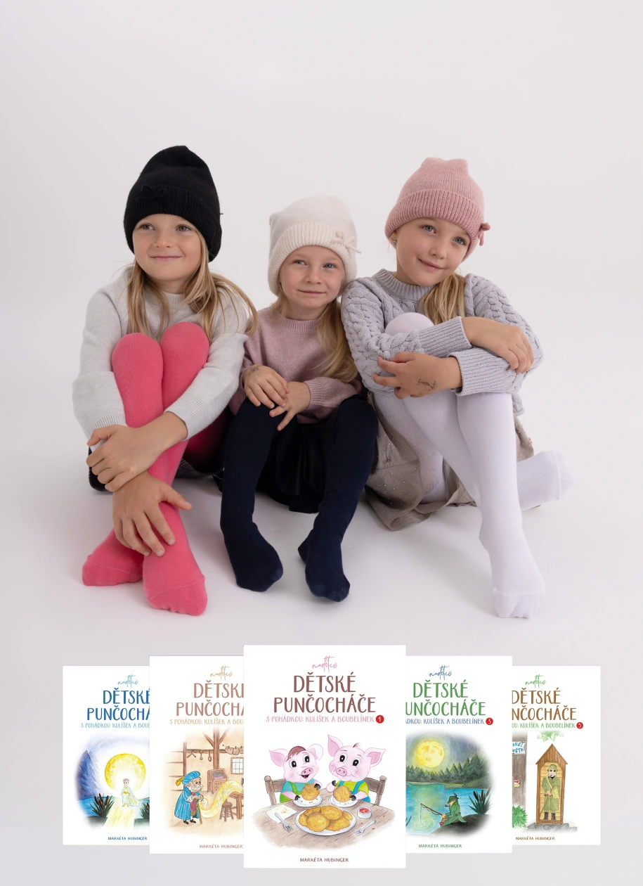 ALLE TEILE & FARBEN: Kinderstrumpfhosen mit Märchenbuch