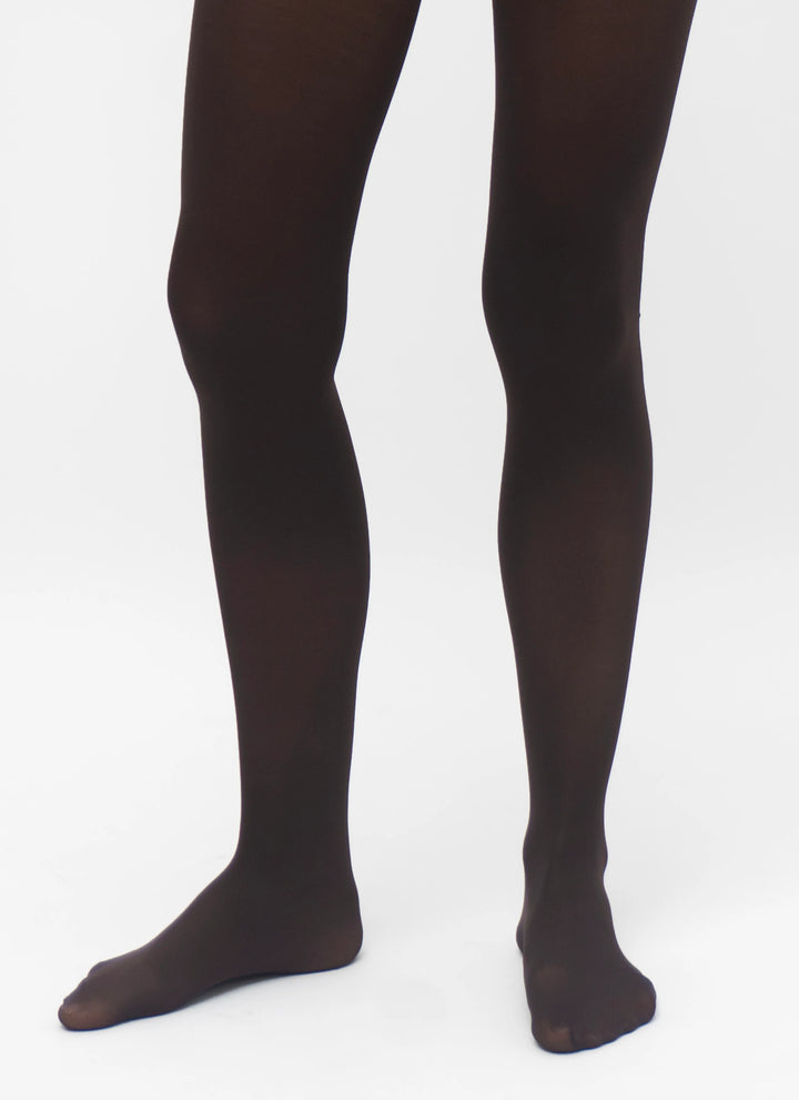 Farbige Strumpfhose aus Mikrofaser | nadotec ESPRESSO | 40 DEN braun