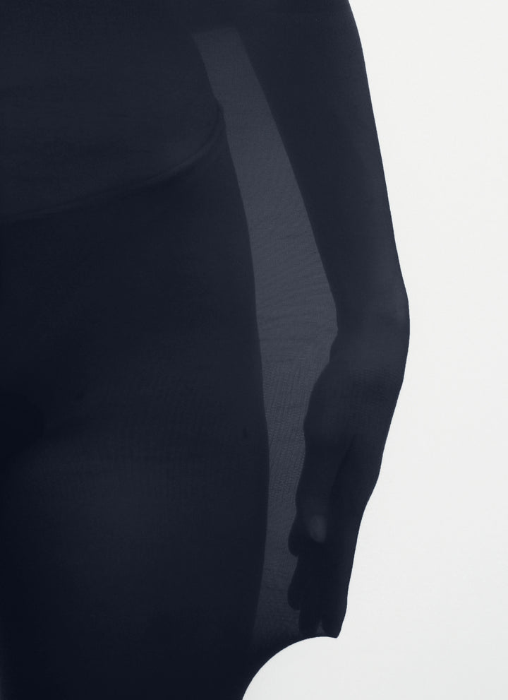 Farbige Strumpfhose aus Mikrofaser | nadotec MIDNIGHT | 40 DEN blau