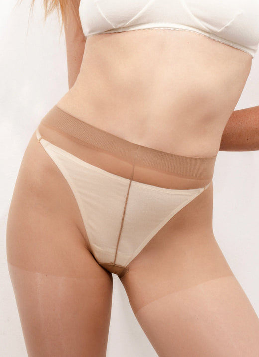 Strumpfhose mit Make-up-Effekt | nadotec MAKE-UP EFFECT | 15 DEN